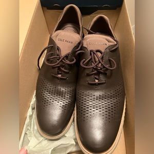 Cole Haan ZEROGRAND Laser Wingtip Oxford NIB 10.5 men’s Brown